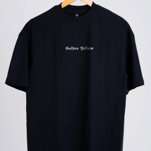 Solid Black Oversize T-shirt