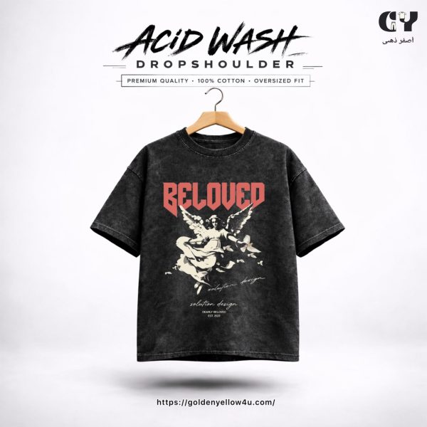 Beloved Acid Wash Oversize T-shirt