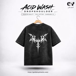 Sorrowful Acid Wash Oversize T-shirt