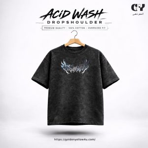Plasma Acid Wash Oversize T-shirt