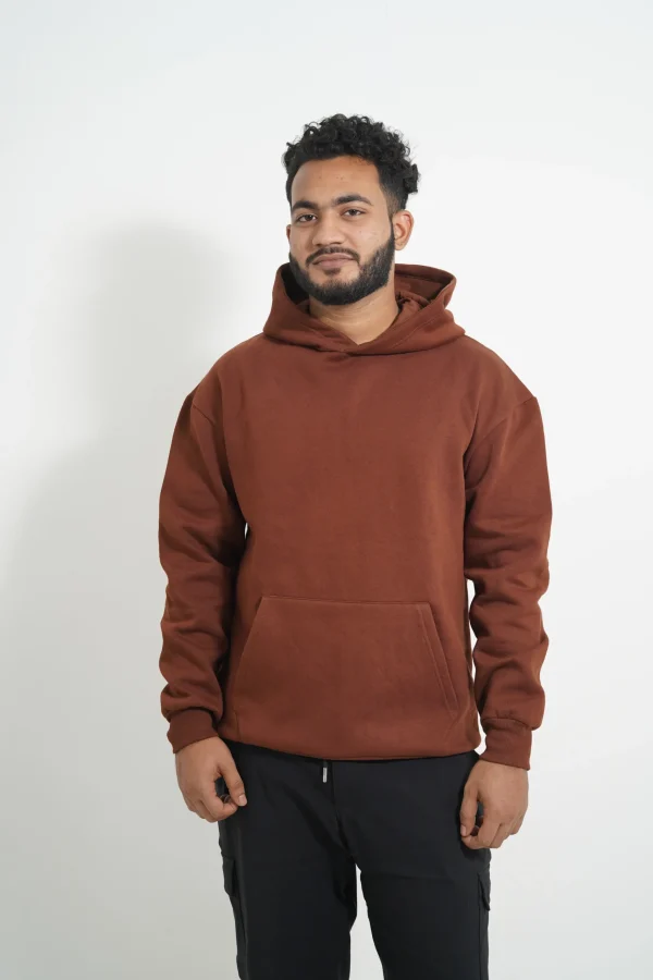 Solid Coffee Hoodie Solid Coffee Hoodie