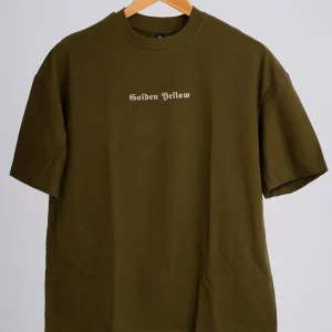Solid Olive Oversize T-shirt