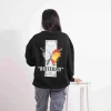 Butterfly Black Sweatshirt