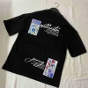 Ottoman-inspired oversize black t-shirt