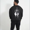 Lunar Serpent Black Sweatshirt