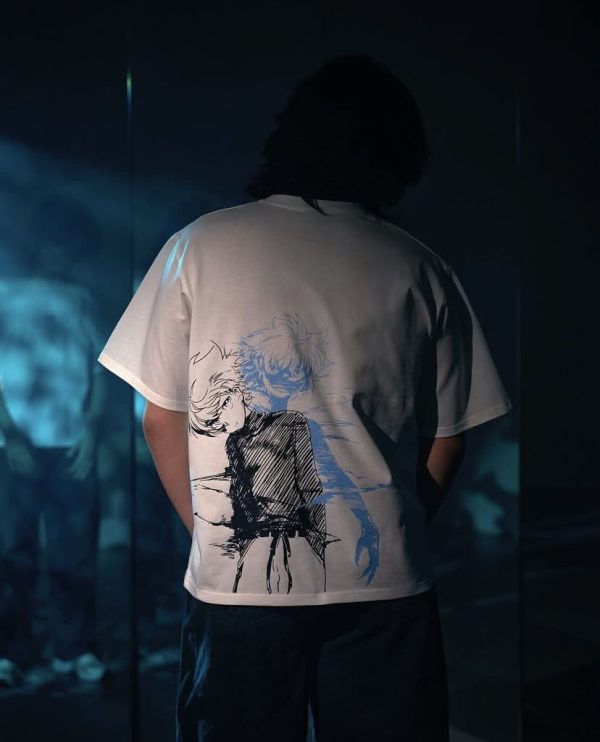 99 Graphic oversize white t-shirt