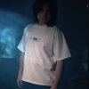 99 Graphic oversize white t-shirt
