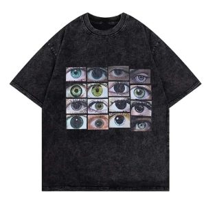 Iris Acid Wash Oversize T-shirt