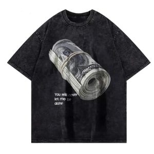 Ghost Note Acid Wash Oversize T-shirt