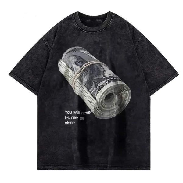 Ghost Note Acid Wash Oversize T-shirt