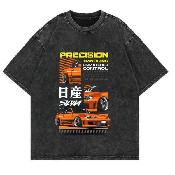 Precision Acid Wash Oversize T-shirt
