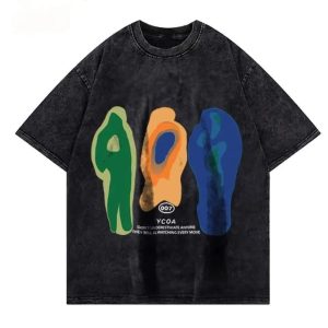 YCOA Acid Wash Oversize T-shirt