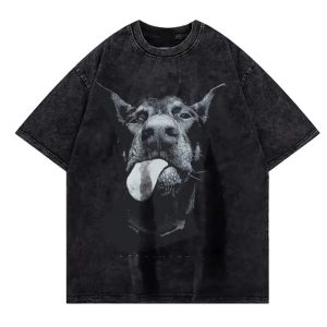 Top Dog Acid Wash Oversize T-shirt