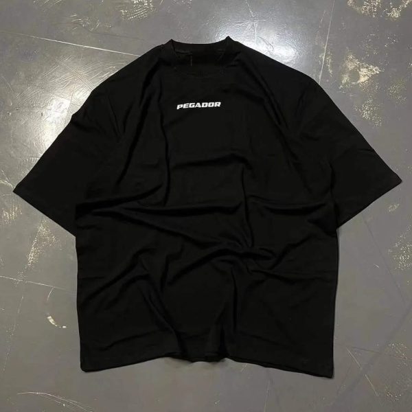 The Pegador Oversized Black Graphic Tee