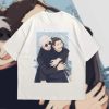 Gojo & Geto Oversized White Graphic Tee