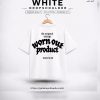 WhatsApp Image 2026-09-22 at 4.35.25 PM (1) Worn-Out Product Graphic white Oversized t- shirt