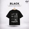777 oversize black t-shirt