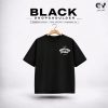 Worn-Out Product Graphic black Oversized t- shirt