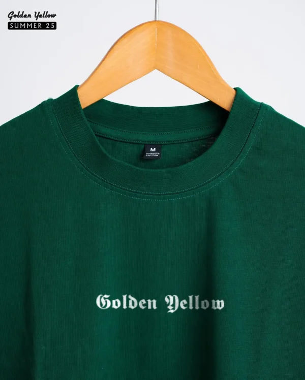 mvjgahnavamg1mky2q74 Solid Dark Green oversize t-shirt