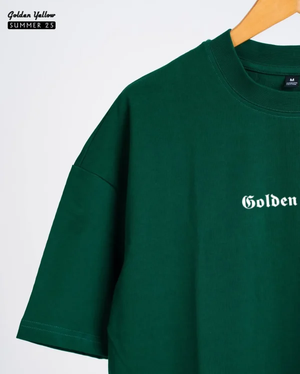 tu3qxa2w46vo3bdxieap Solid Dark Green oversize t-shirt