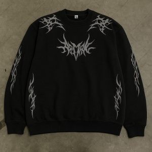 Black out TYPOGRAPHY sweatshirt