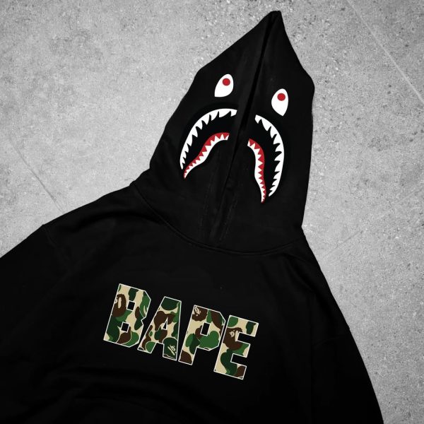 IMG_0888 BAPE Black Hoodie