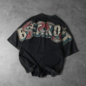 BREAKOUT Acid Wash Oversize T-shirt