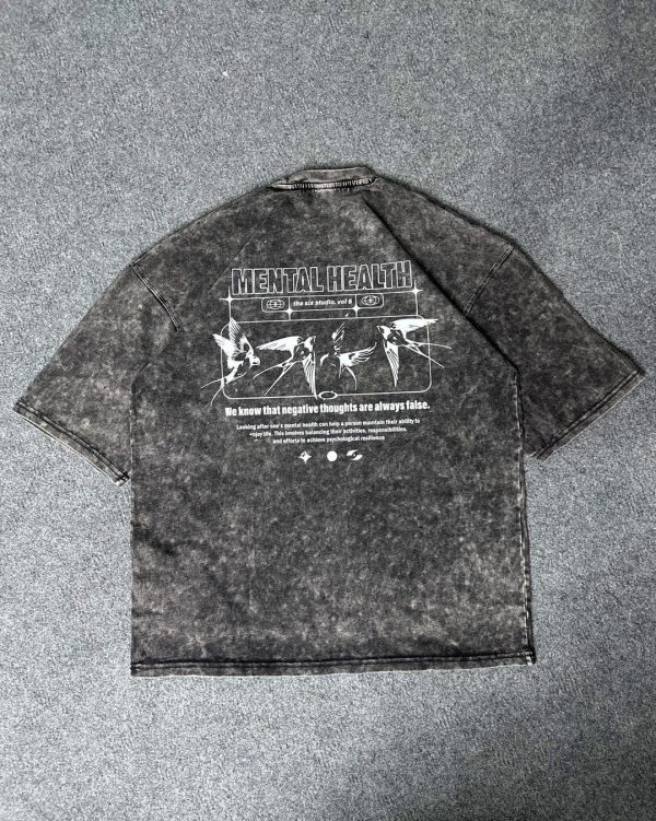 Still Waiting Acid Wash Oversize T-shirt (Copy)