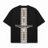 Hawkline oversize black t-shirt