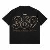 369 oversized Black drop sholder t- shirt