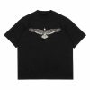 Hawkline oversize black t-shirt