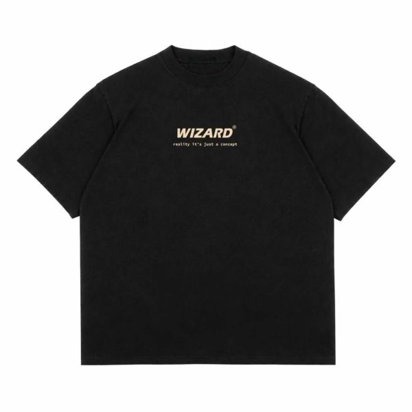 369 oversized Black drop sholder t- shirt