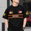 Scuderia Ferrari Black Racing Oversized Tee
