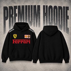 FERRARI  OVERSIZED  HOODIE