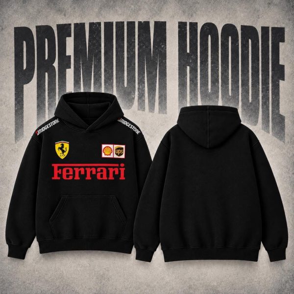 FERRARI  OVERSIZED  HOODIE
