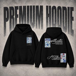 MIDNIGHT MOSAIC OVERSIZED HOODIE