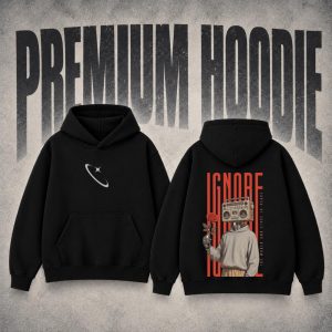 IGNORE THE NOISE  OVERSIZED HOODIE