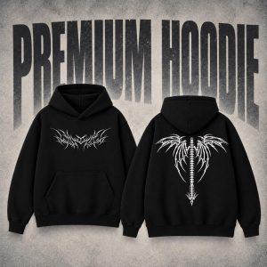 OVERSIZED HOODIE  I  VERTEBRAE
