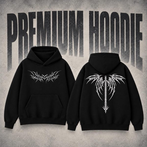 OVERSIZED HOODIE  I  VERTEBRAE